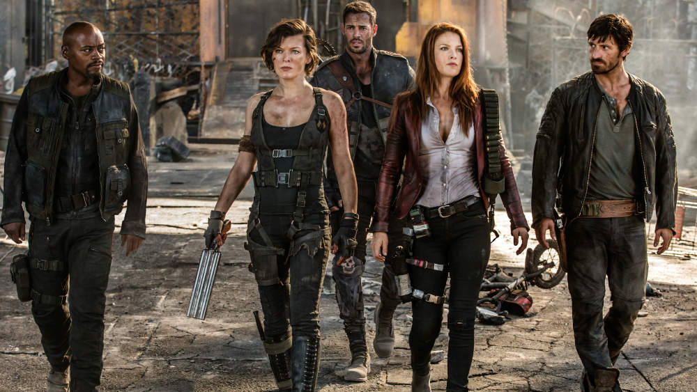 Audiodeskription audioskript: Resident Evil: The final Chapter